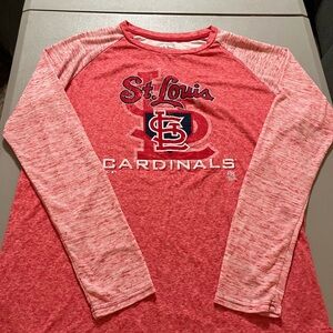 COPY - Majestic Threads St. Louis Cardinals Red Long Sleeve Shirt XL